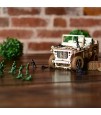 Wooden City - Jeep 3D Mechanical Model 4x4 - Brown